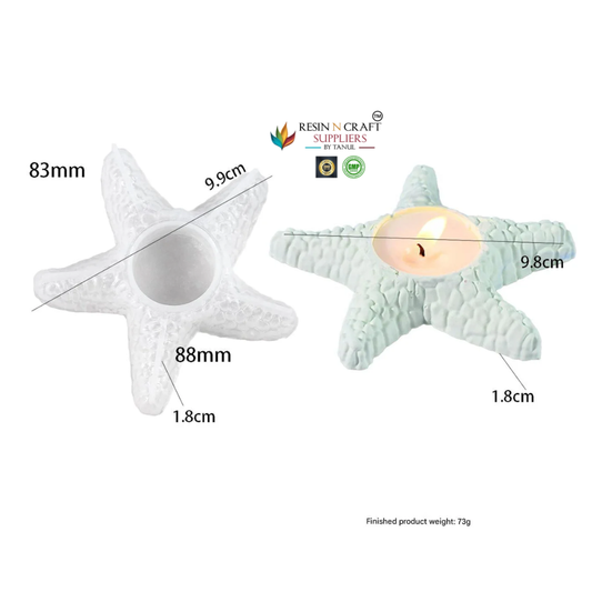 Sea Star T-Light Holder Mould (RSM1079M)