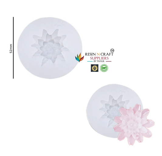 3D Lotus Flower Candle Handmade Mould (RHM0210M)