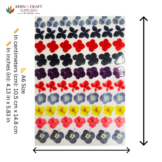 Color Peel & Stick UV DTF Sticker – A6 Size (UVS - 122)