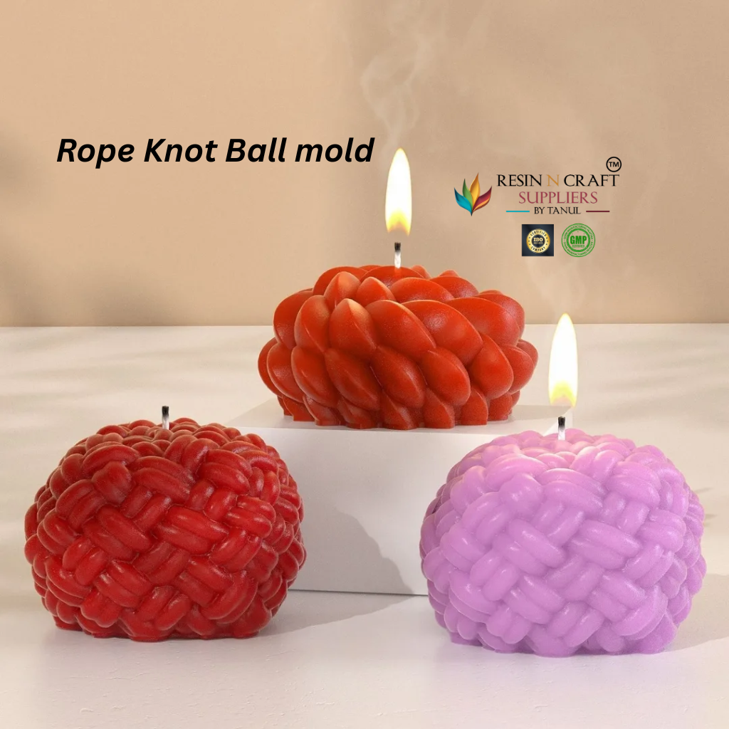 Rope Knot Ball Mold – Premium Silicone Mold