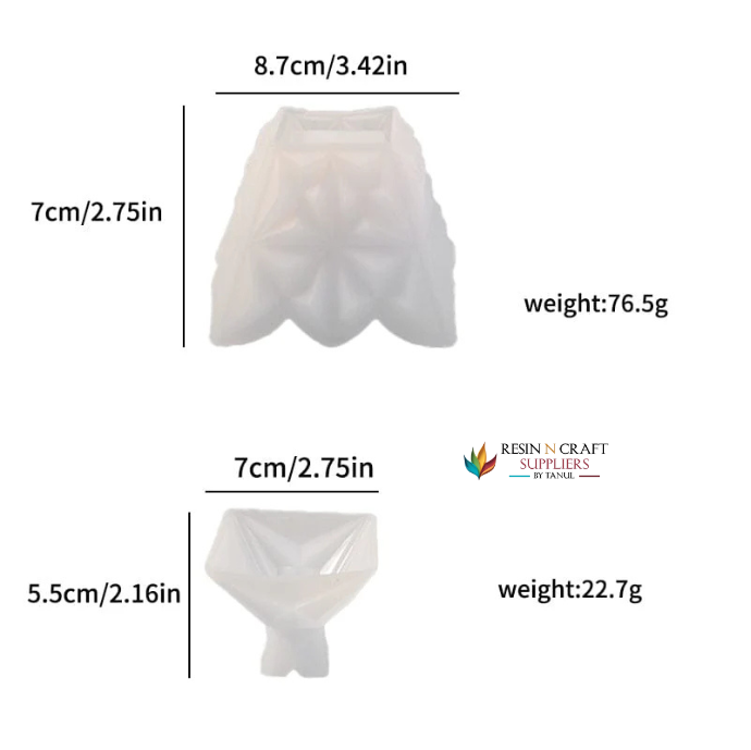 Square Basket Style Storage Box Mould