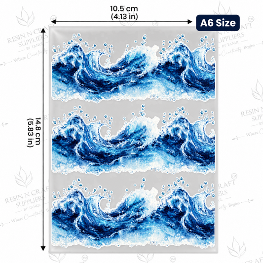 Color Peel & Stick UV DTF Sticker – A6 Size (UVS - 198)