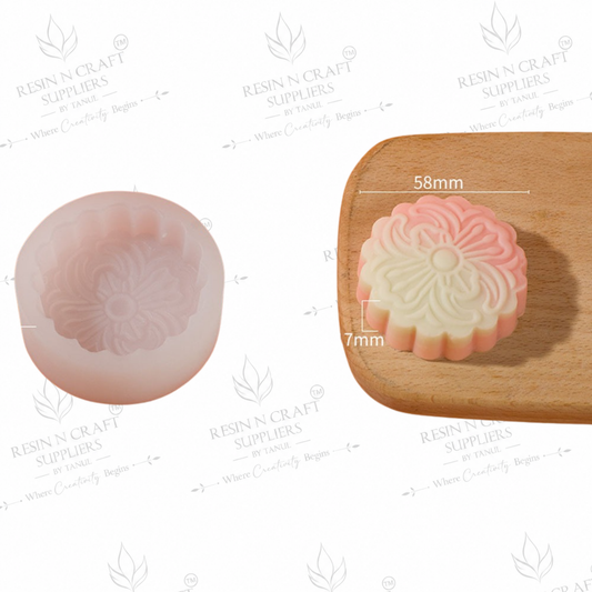 Flower Design Silicone Resin Mould YB106 | 3D Floral Mould for Resin Art
