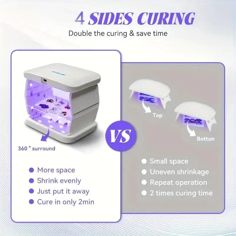 4-Way LED UV Resin Curing Lamp