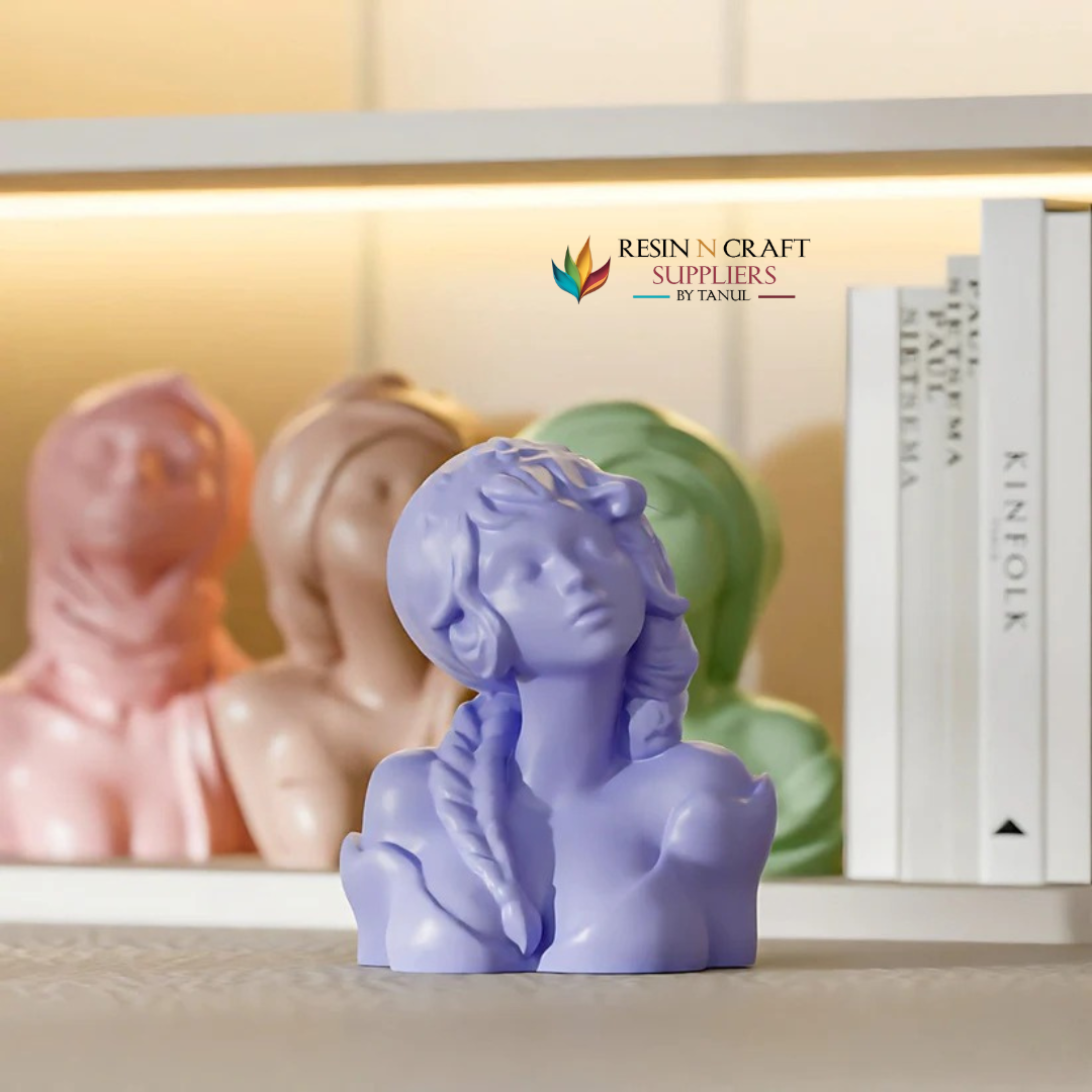 Girl Statue Candle Mould Mould