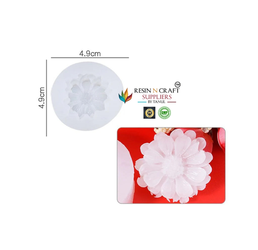 Dahlia Flower Candle Handmade Mould (RHM0209M)