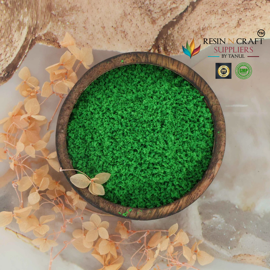 Artificial Foam Grass Powder Shade - 02 (25gms) Forest Green (RAF102) (MOSS)