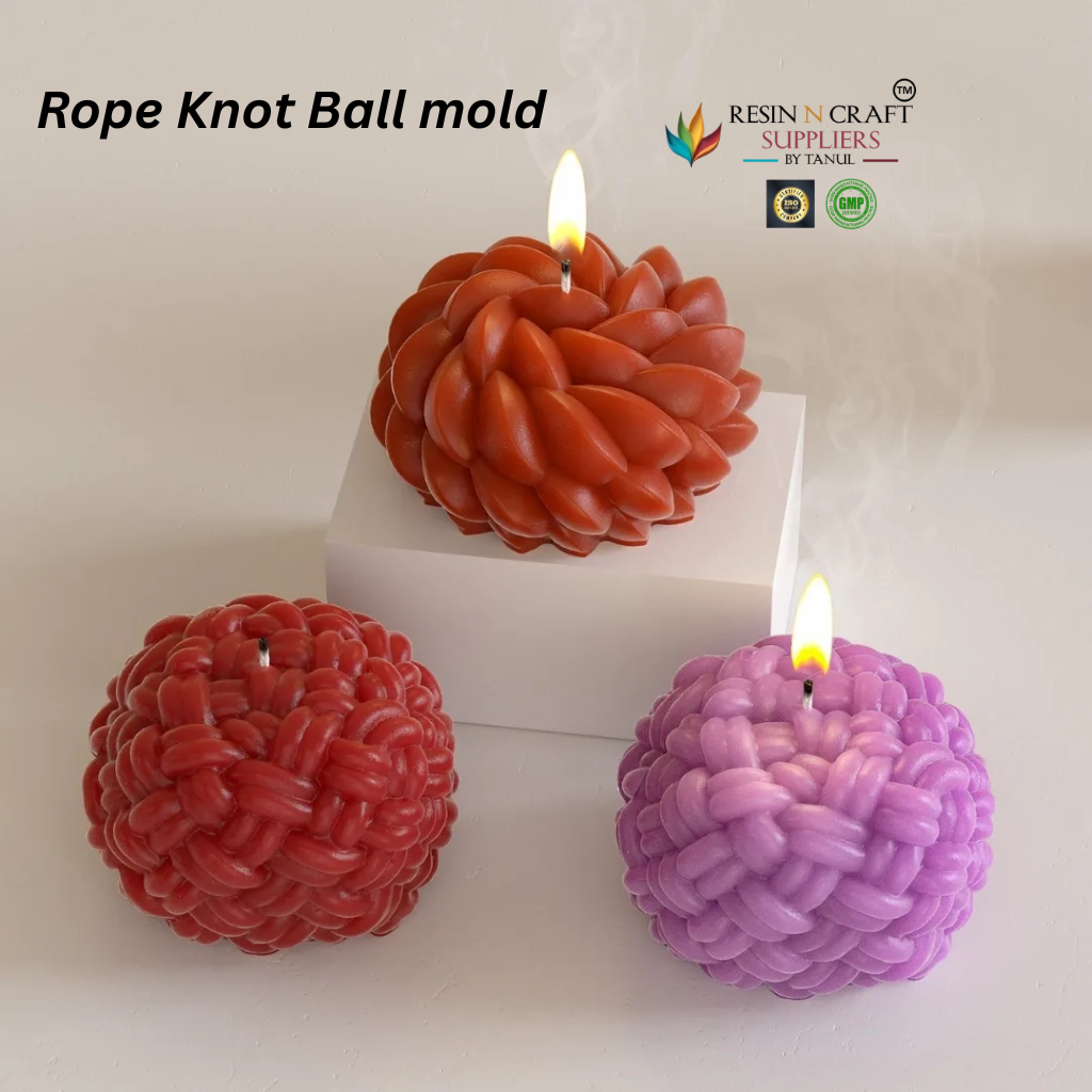 Rope Knot Ball Mold – Premium Silicone Mold