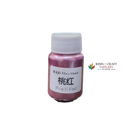 Peach Red Mica Powder (10 Gram)
