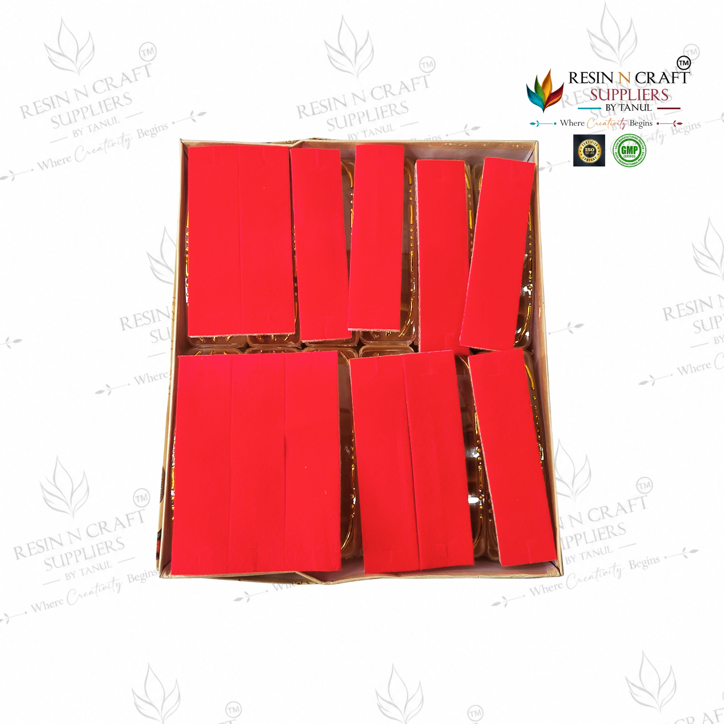 Rakhi / Bracelet Card Box Packing (RKB09) – 12 Box Set for Rakhi Packaging | 4.5 × 1 Inch