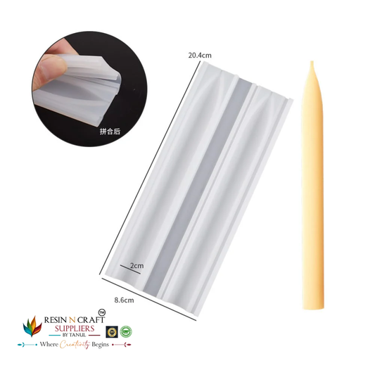 Long Pole Candle Silicone Mould (RSM1410M)