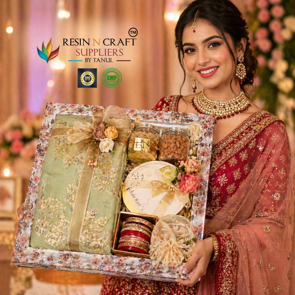 Royal Floral Wedding / Gift Hamper Tray (14 x 18 Inch)