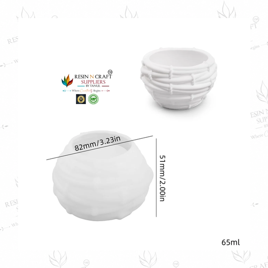 Bird Nest Candle holder / Storage Box (small) Mould (RSM1422M)