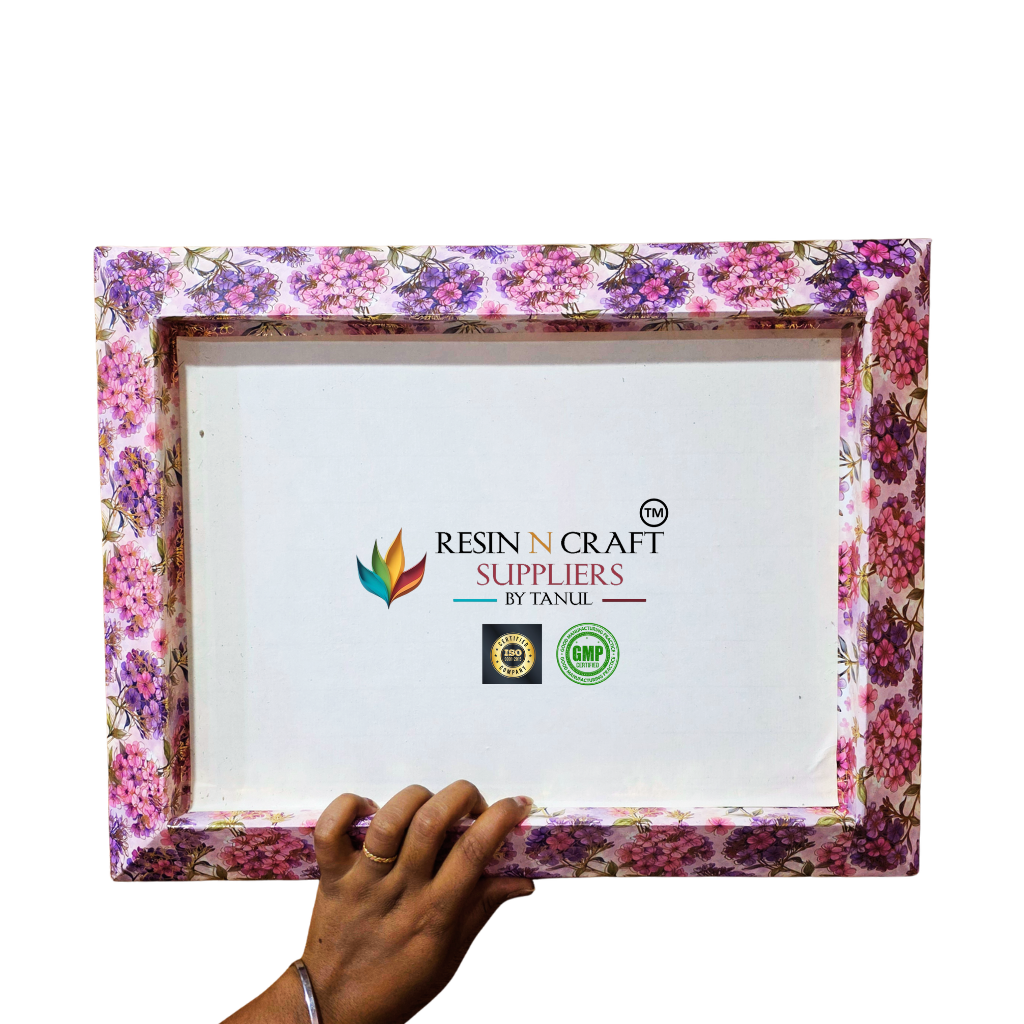 Premium Pink Floral Wedding / Gift  Hamper Tray (21 x 15 Inch)