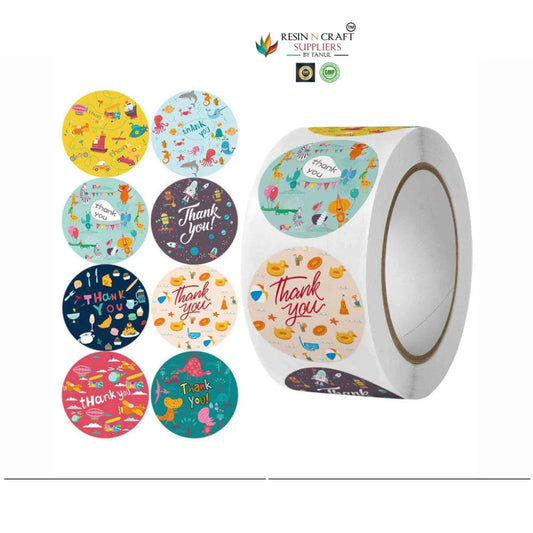 ThankYou Stickers / Thank You Tape (500 Stickers per Roll) ✨💌