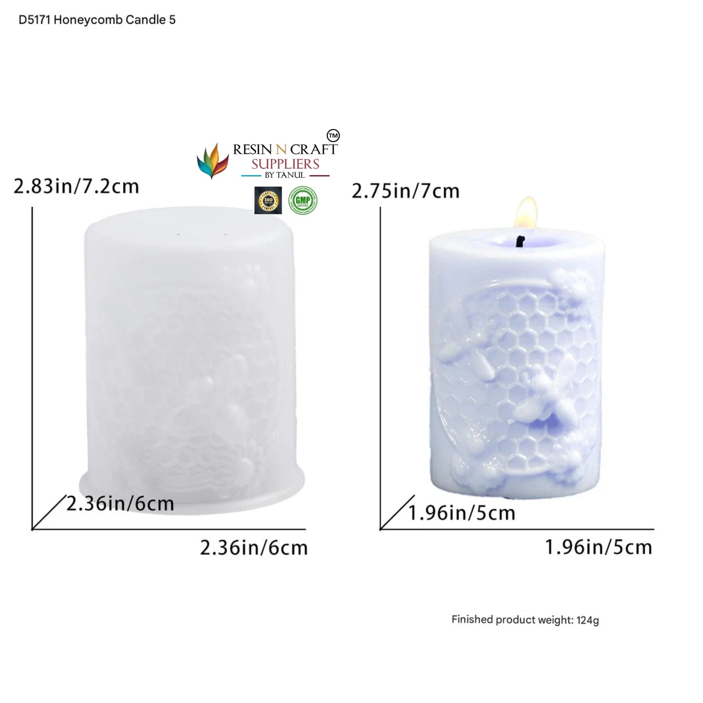 Honeycomb Candle Mould (RSM1147M)