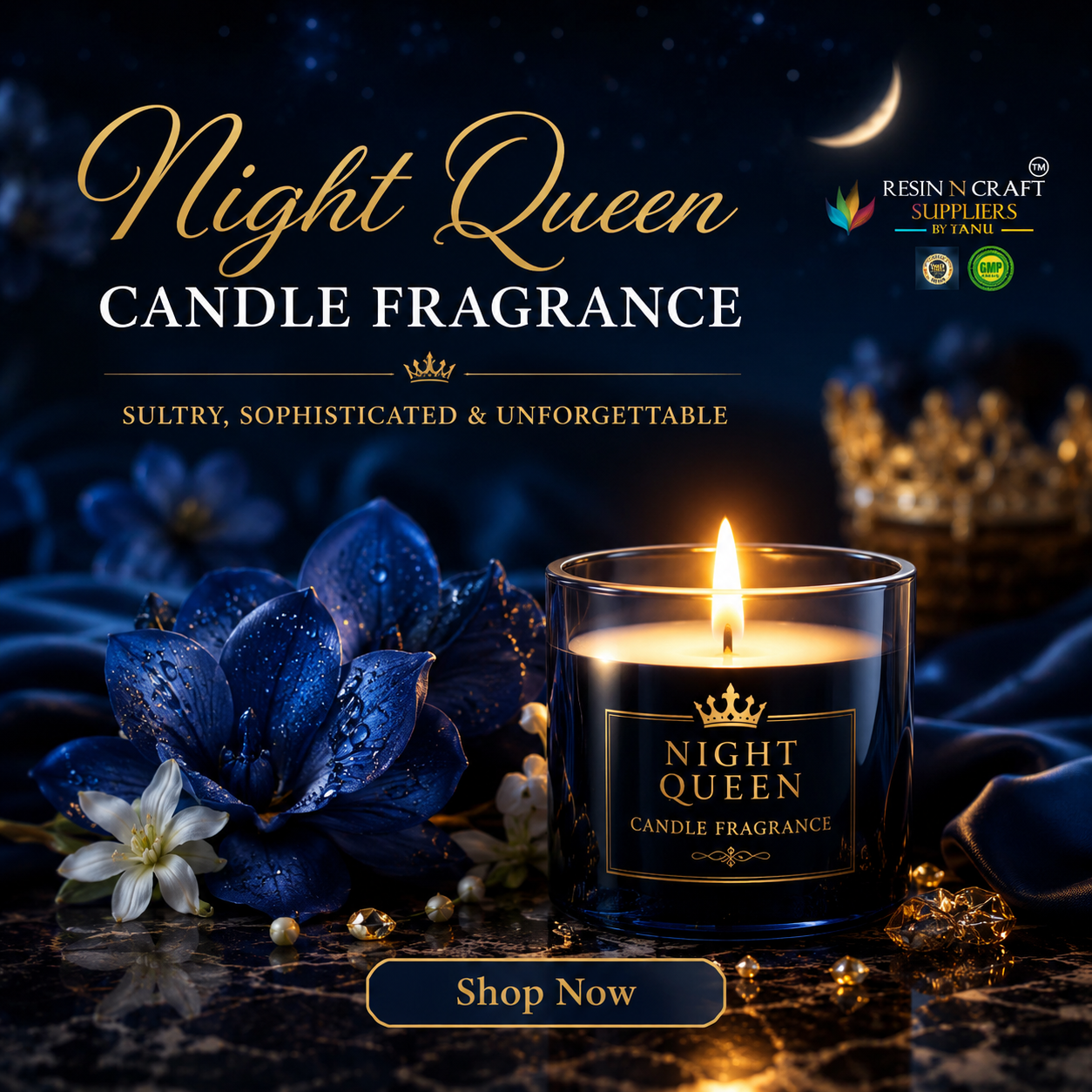 Night Queen Candle Fragrance Oil