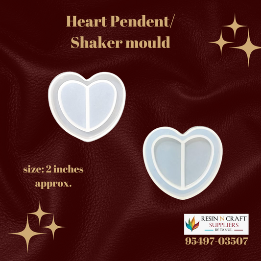 Heart Pendent/ Shaker mould