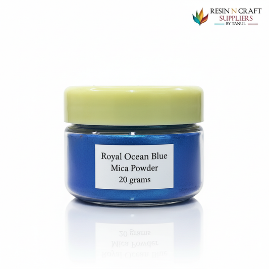 Royal Ocean Blue Mica powder 20 grms pack