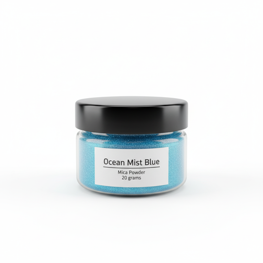 Ocean Mist Blue" Mica powder 20 grms pack