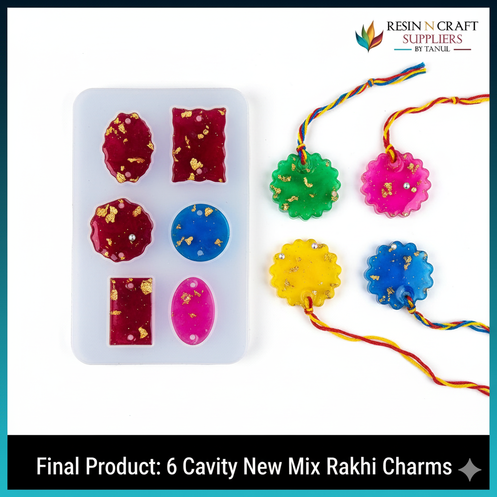 6 Cavity New Mix Rakhi Mould