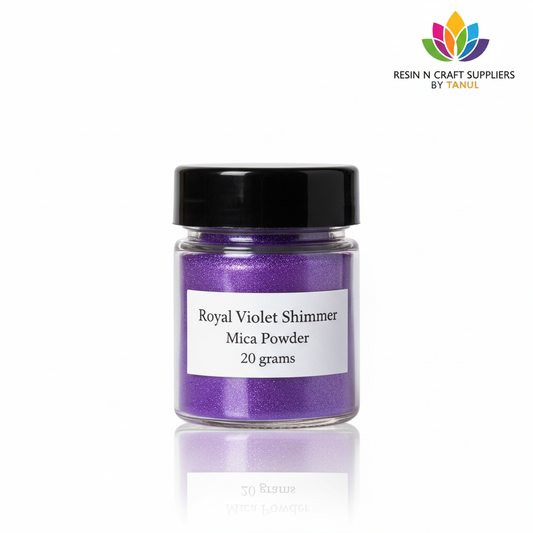 Royal Violet Shimmer Mica powder 20 grms pack