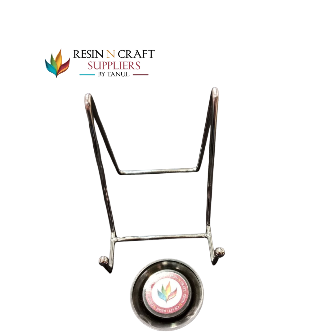 04 X 04 Wire Metal Stand Silver
