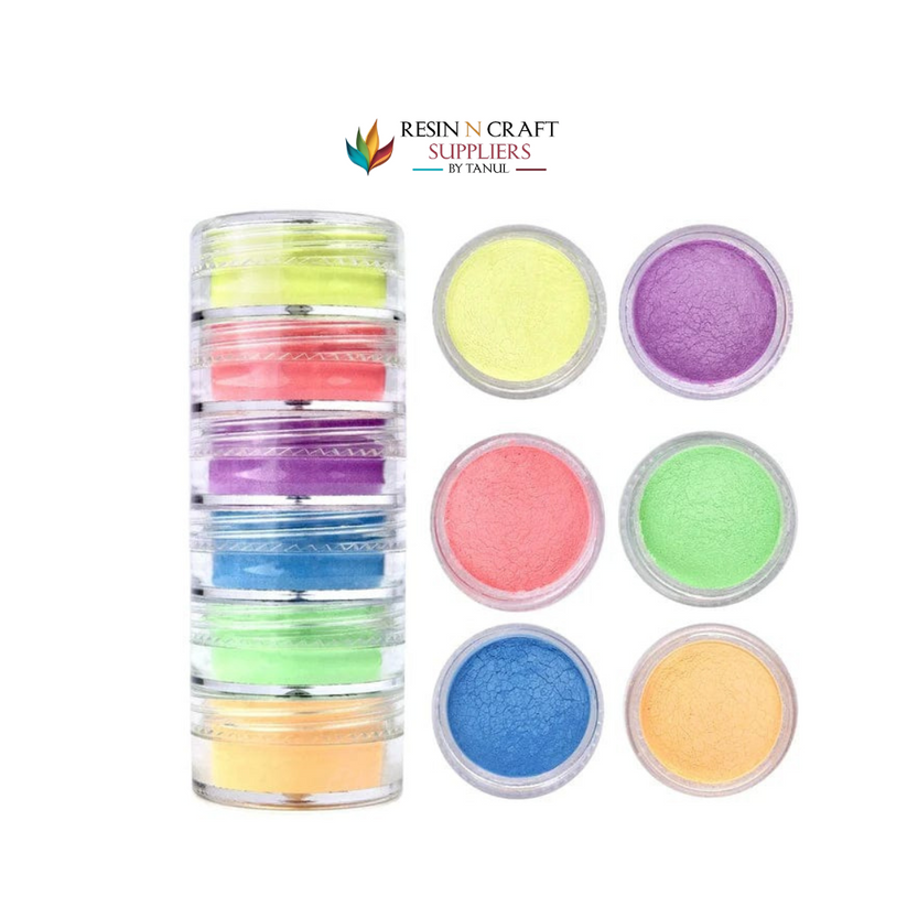 6 In 1 Mica Powder Set (A) – RESIN N CRAFT SUPPLIERS