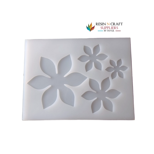 3d flower 4 pc mould
