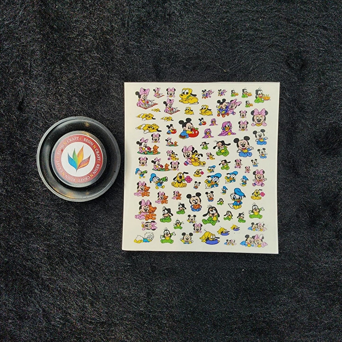 Resin Color Sticker Sheet RCS006