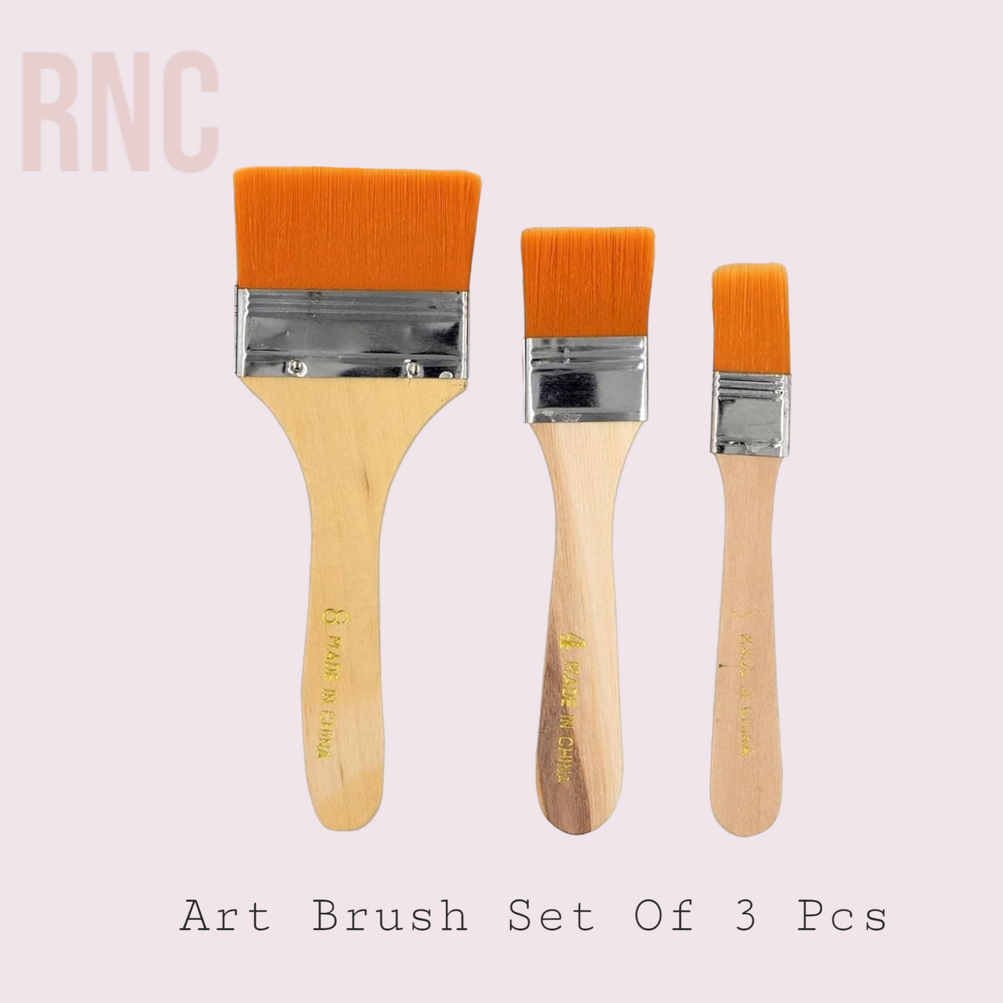 Art Brush Set of 3 Pc