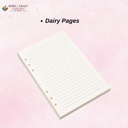 A5 Size Dairy Paper (90 Page) Only For A5 Designer Dairy Mould