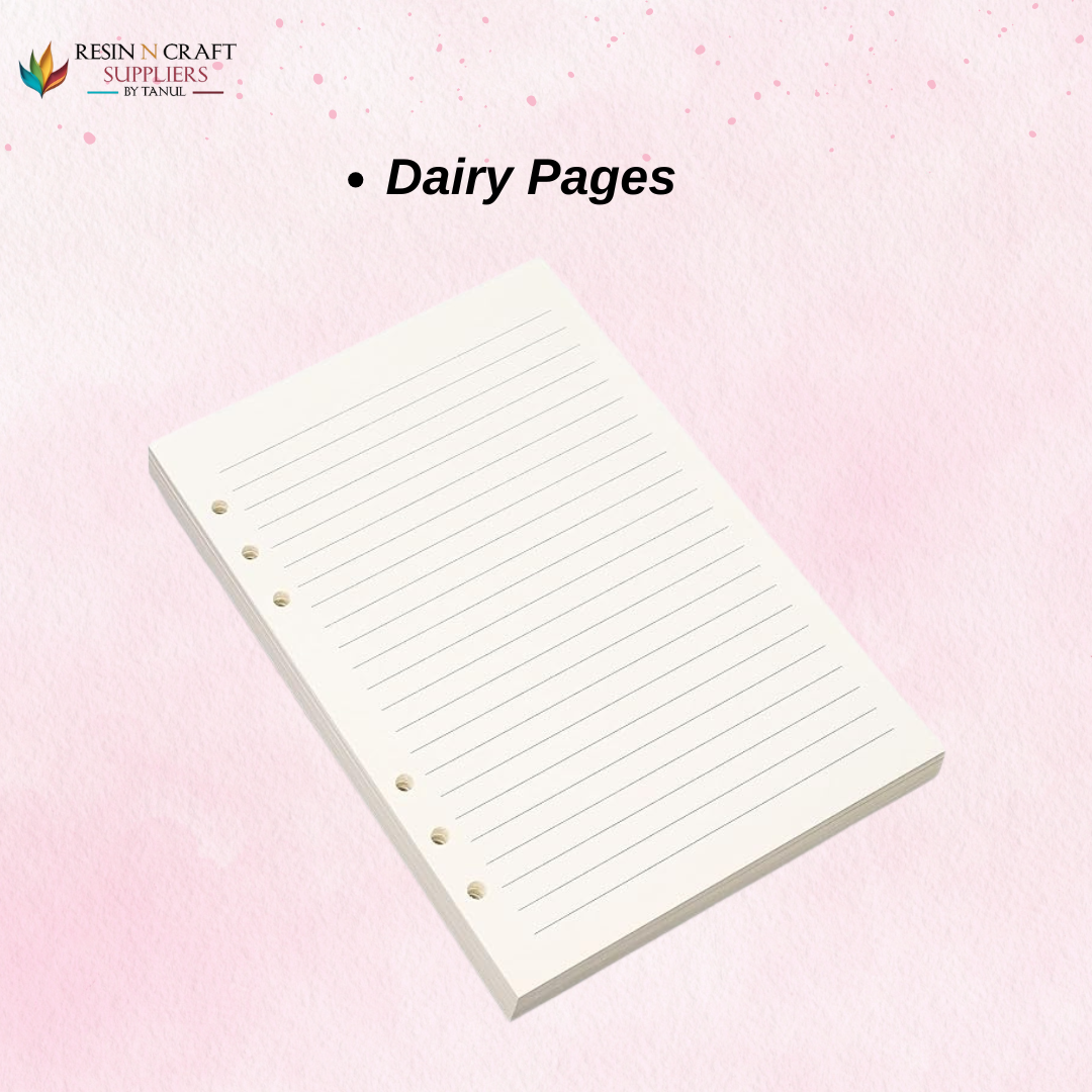 A5 Size Dairy Paper (90 Page) Only For A5 Designer Dairy Mould