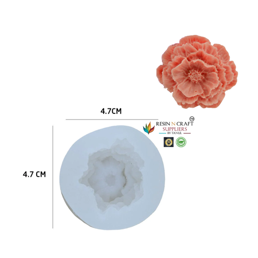 Mini Carnation Bloom Candle Mold (RHM0165)