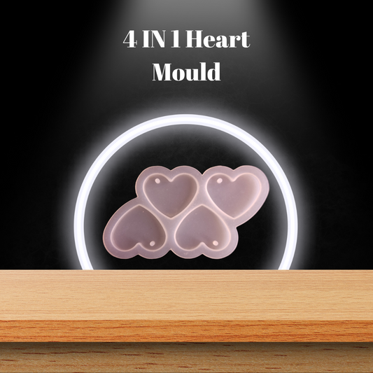 4 IN 1 Heart Mould.