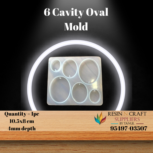 6 Cavity Circle Mould