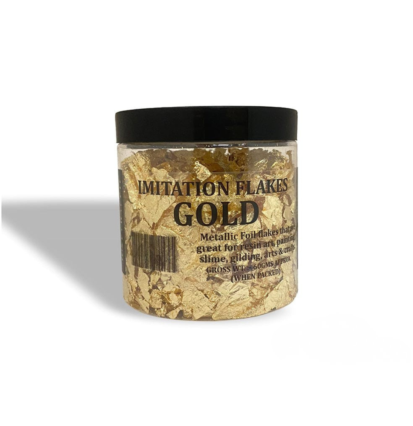 Golden Foil Flakes (Small , Large , Jumbo Jar)