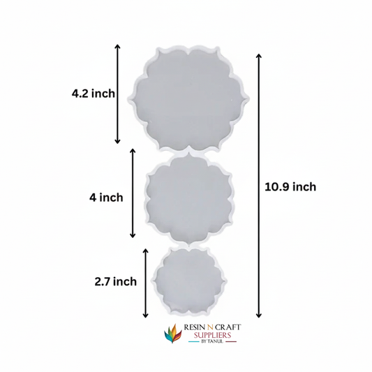 3D Flower Mould 3 In 1