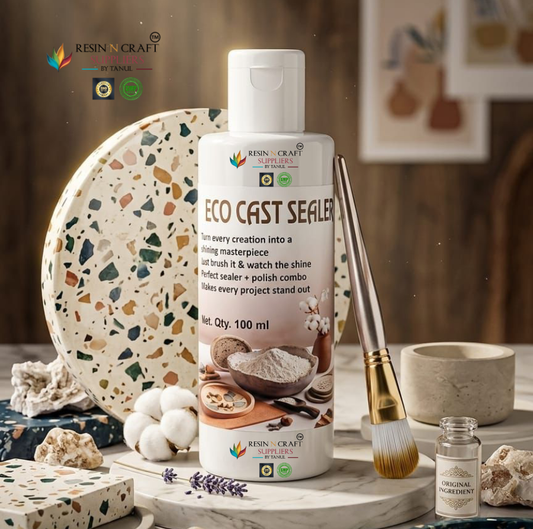Eco Cast Sealer | Shine & Protect Your Creations / Eco Cast Sealer & Polish for Terra Concrete & Jesmonite