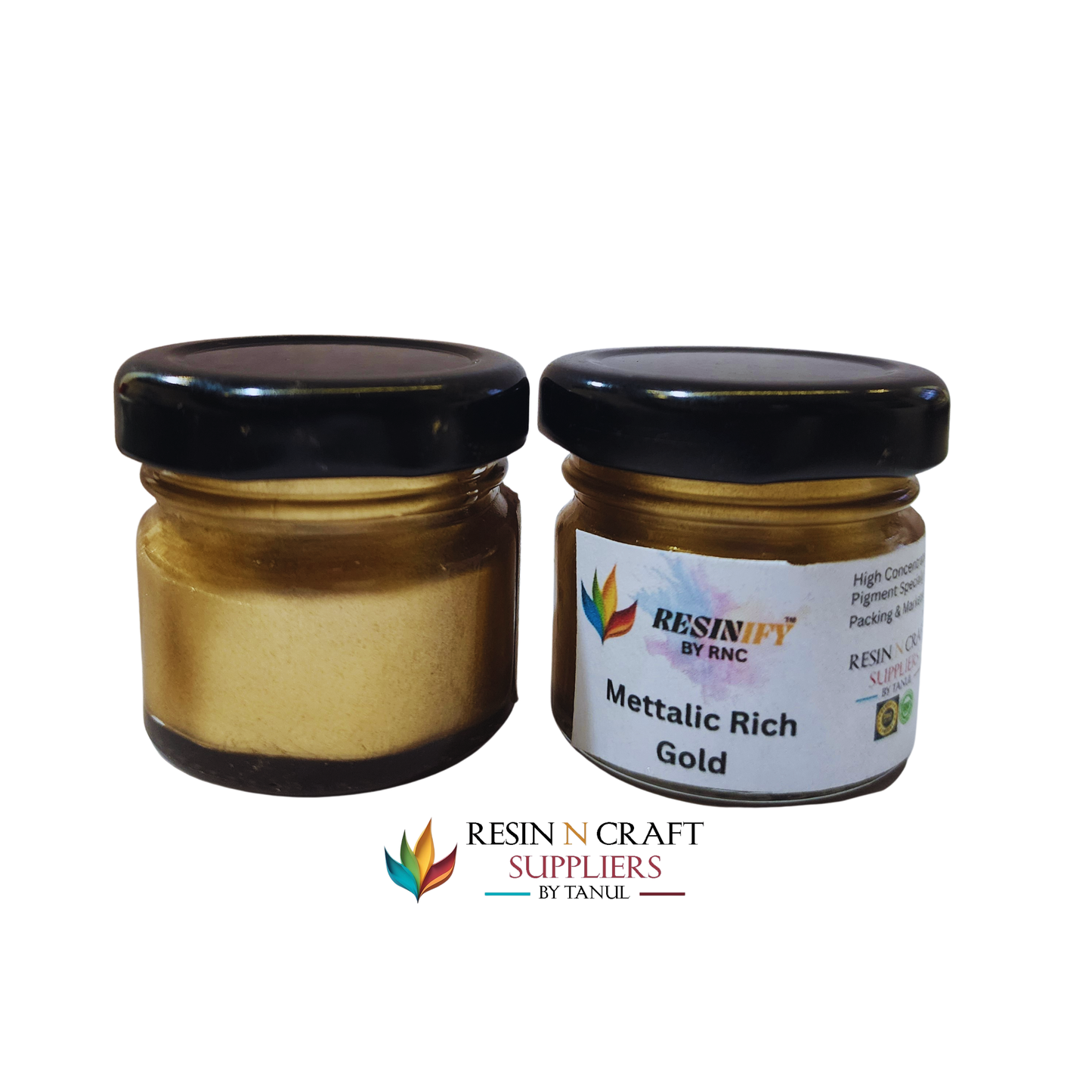 Metallic Rich Gold Pigment (20 Gram)