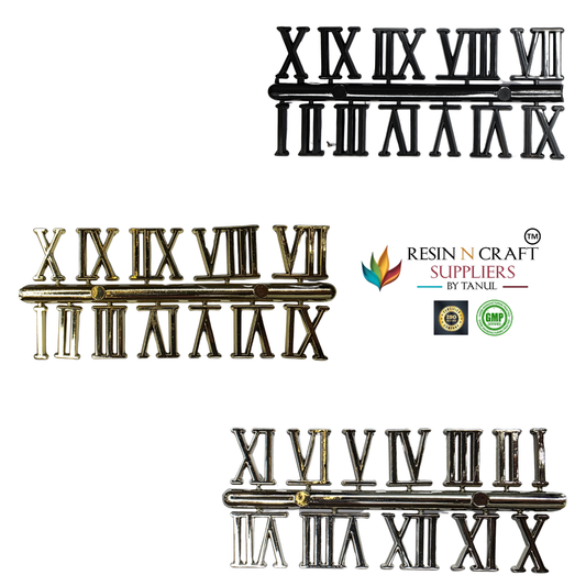 Roman Clock Number Set – 1.25 Inch (Approx)