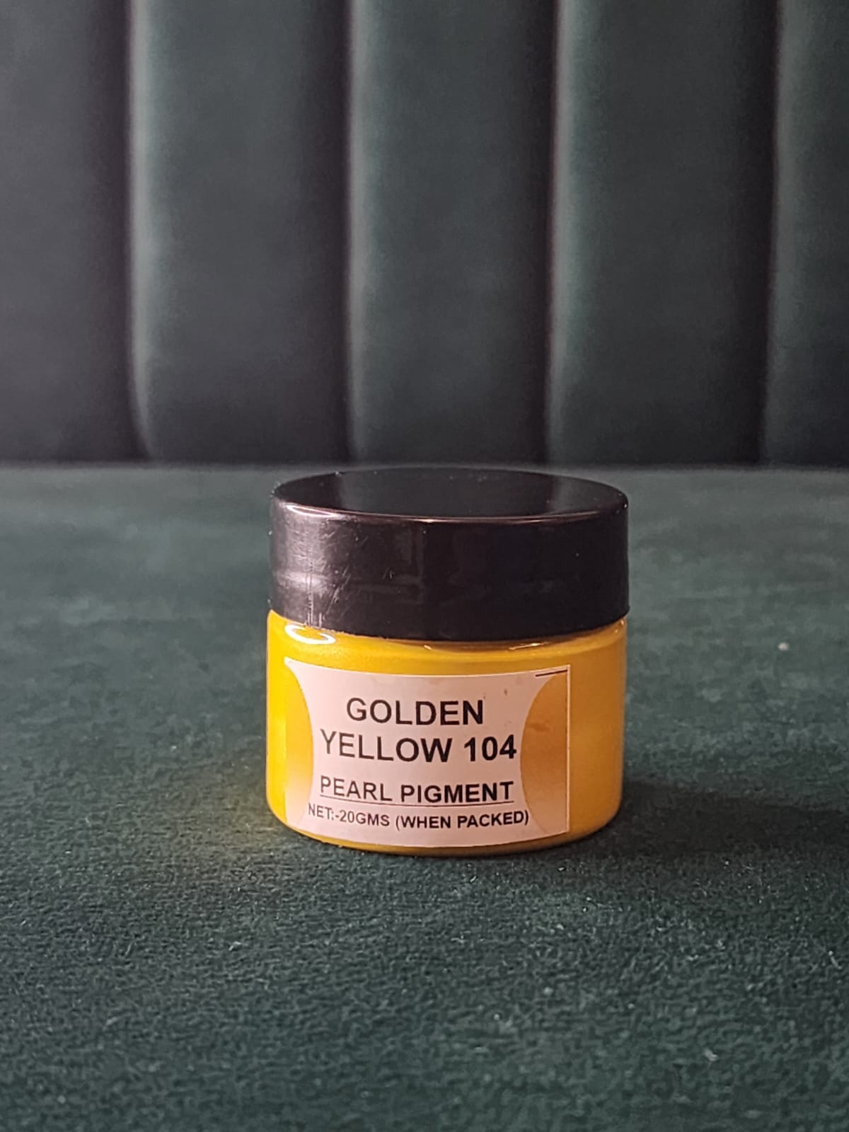 Pearl Yellow Opaque Pigment.