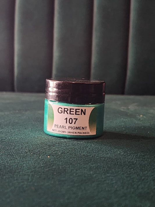 Pearl Green Opaque Pigment.