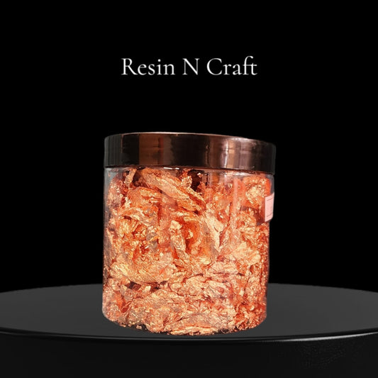 COPPER FOIL FLAKES JUMBO JAR