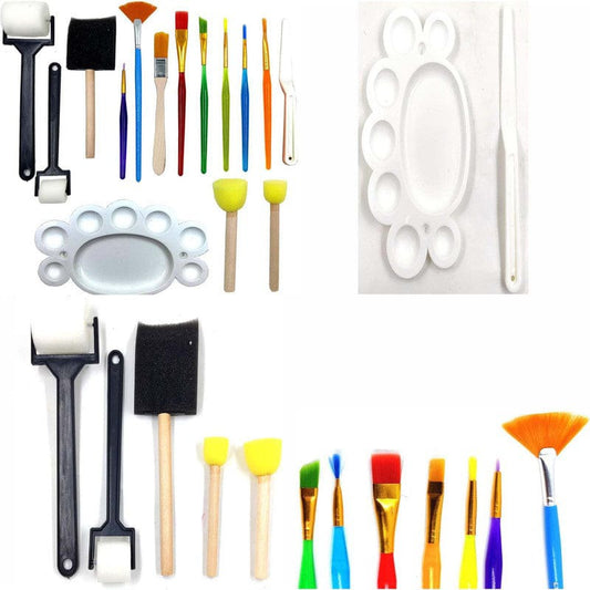 15 PC MIX PAINTING TOOLS