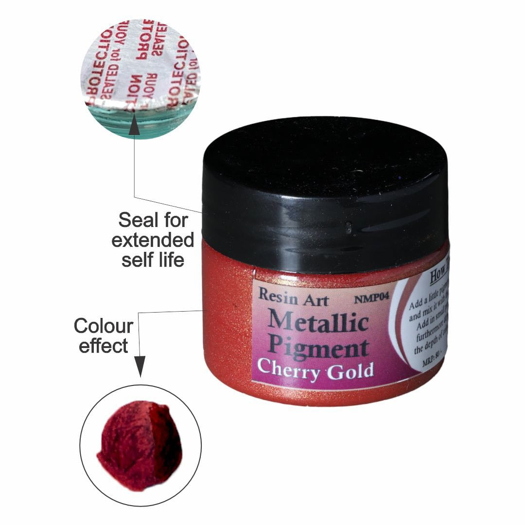 Cherry Gold Metallic Pigment (20 Gram)