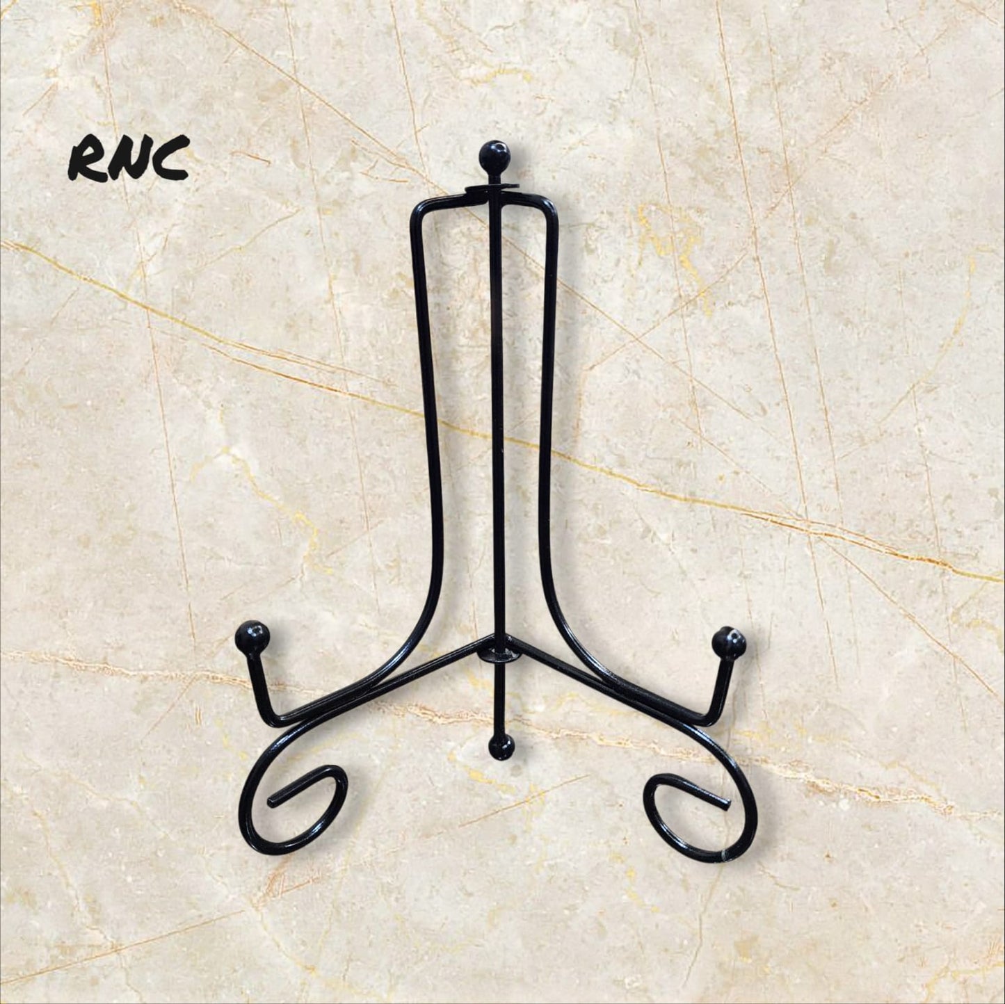 6.5" Metal Foldable stand (BLACK)