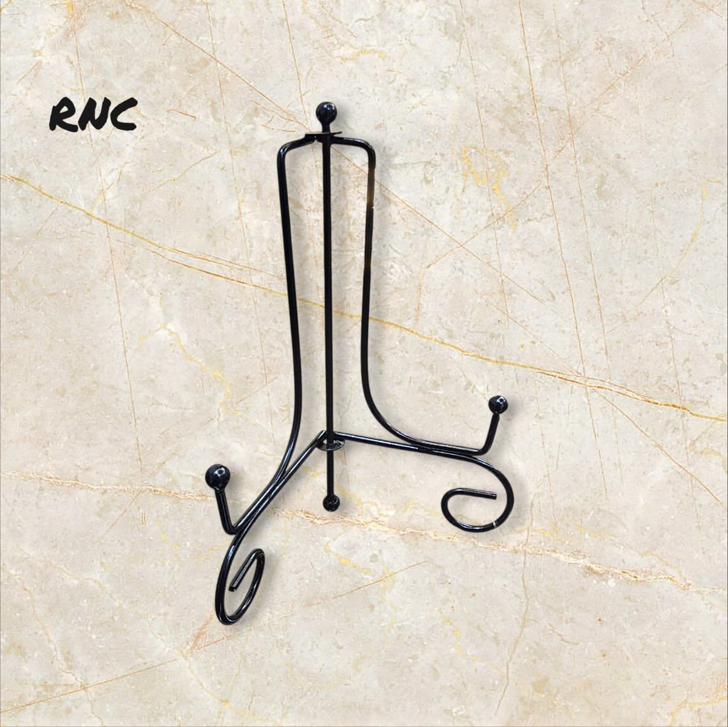 6.5" Metal Foldable stand (BLACK)