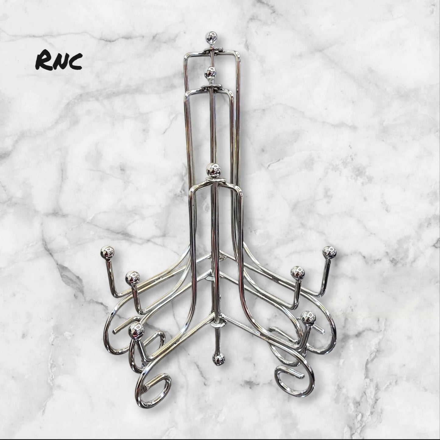 6.5" Metal Foldable stand (SILVER)