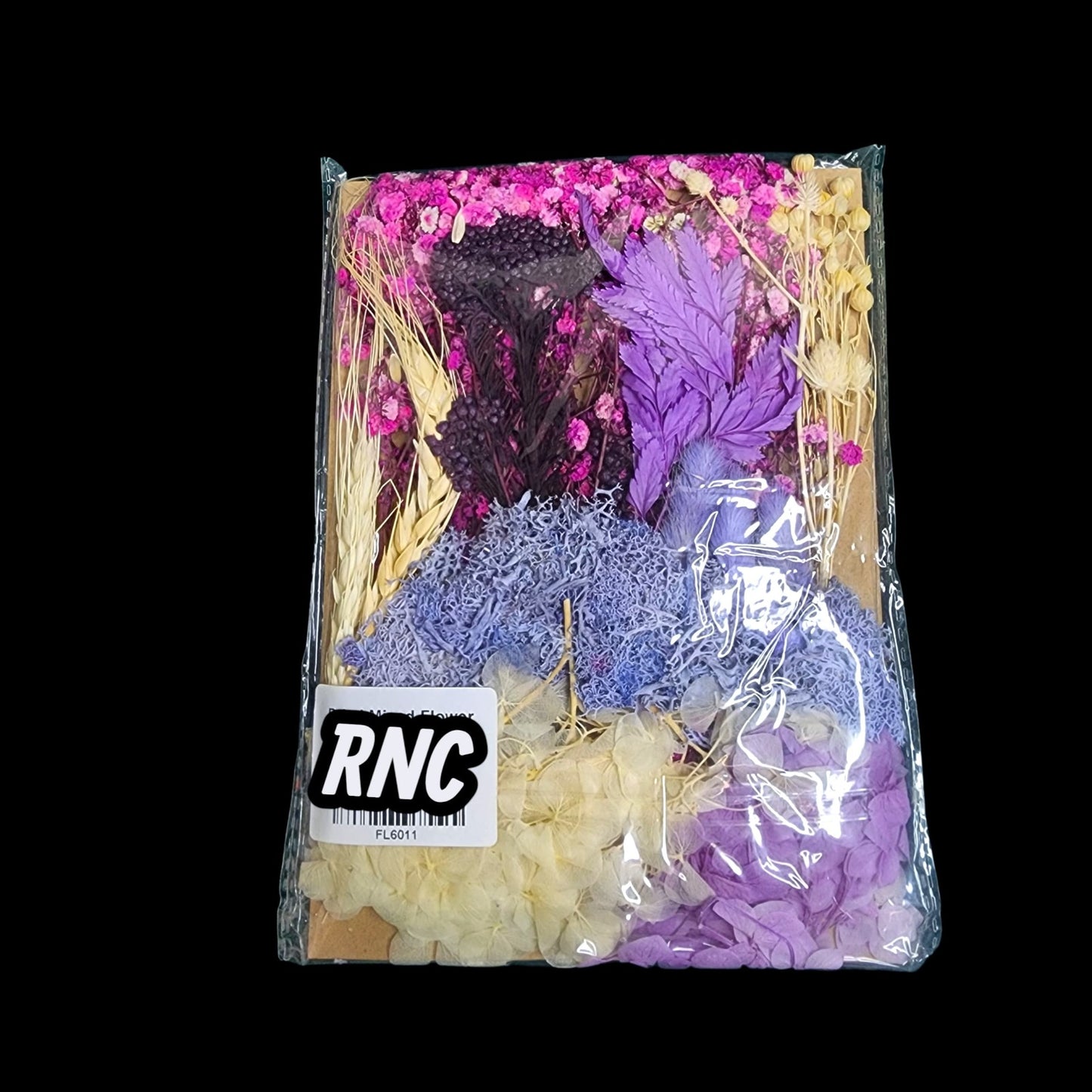 Dry Flower Sheet Card Packing – PurpleTheme (FL6011)